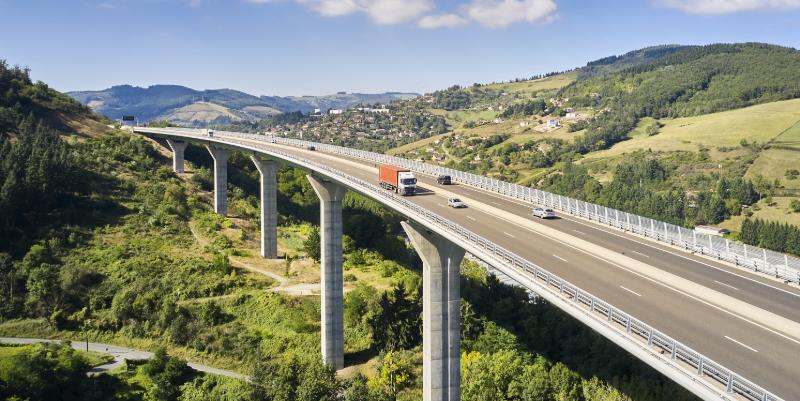 illustration de Autoroutes de montagne ou de plaine : des ponts adaptés au terrain