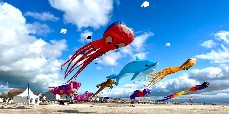 illustration de festival du cerf-volant à châtelaillon : Lancement de saison sous le signe de l'optimisme